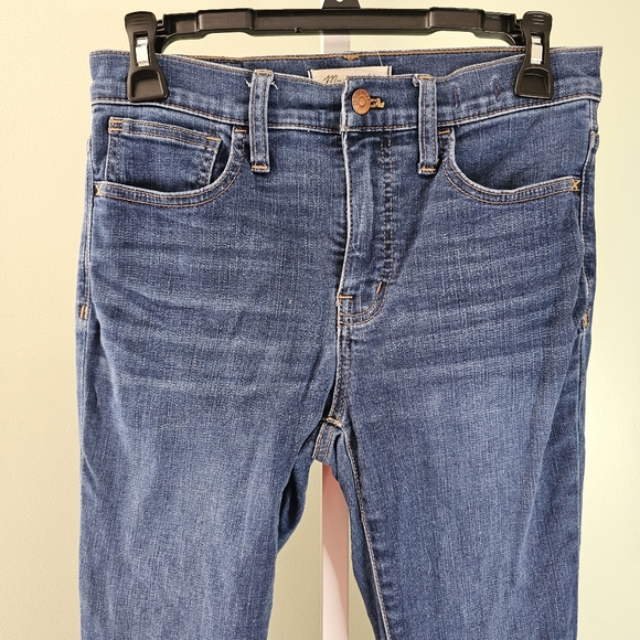 Madewell Roadtripper Mid Rise Skinny Jean Medium Wash Size 26 - Picture 11 of 11